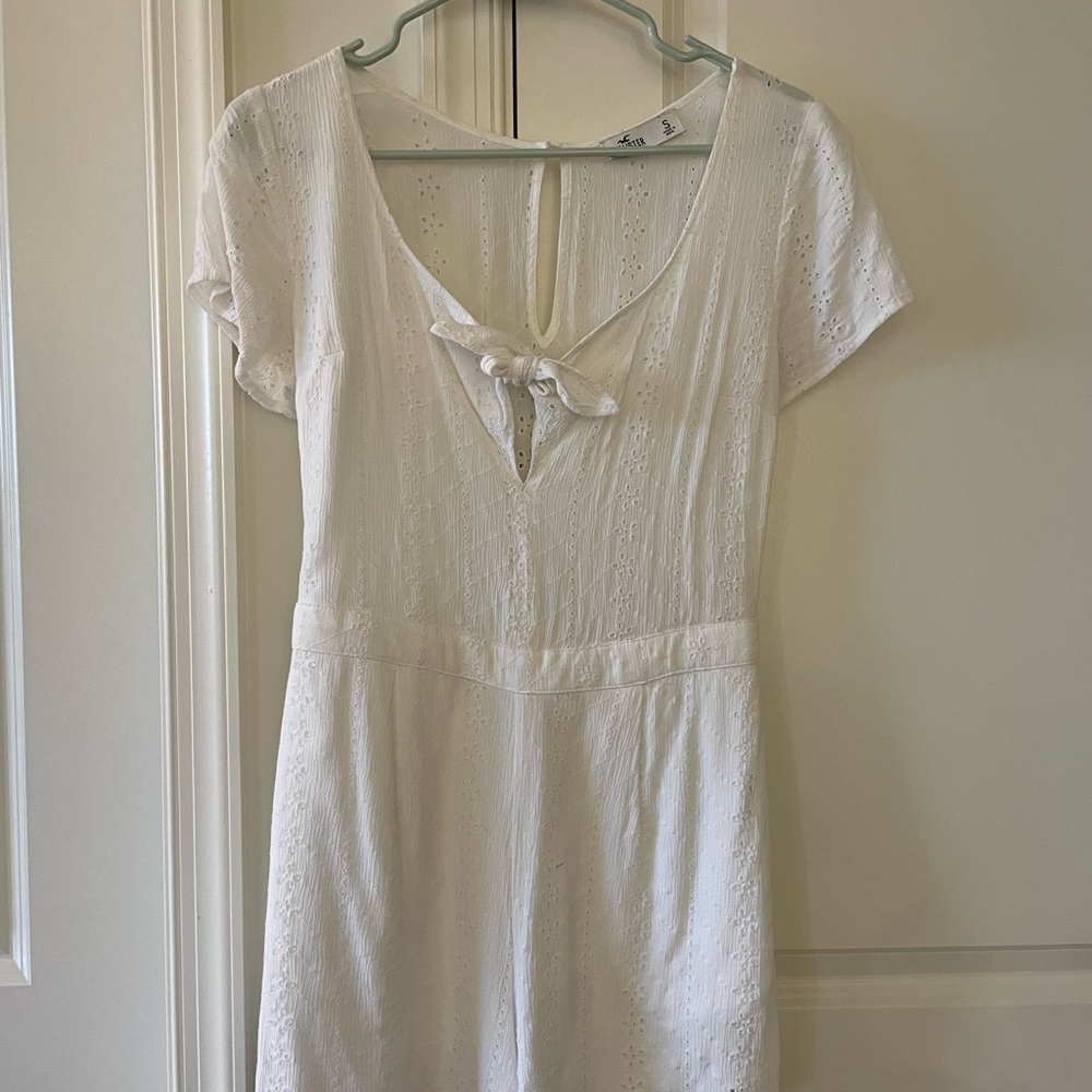 White Hollister Jumpsuit - size S
